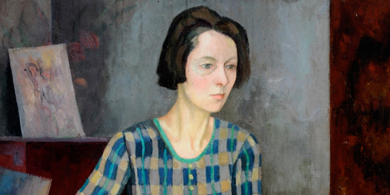 Portrait of Nina Hamnett (detail), 1917