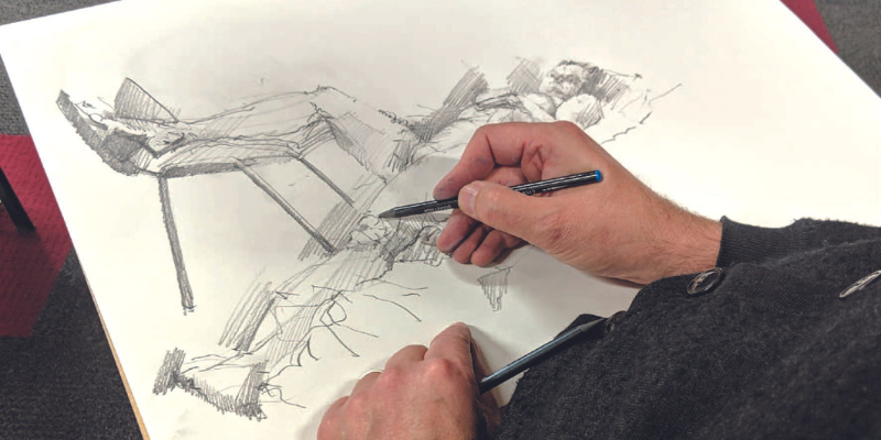 Life Drawing with Rob Oldfield | Galleries | University of Leeds