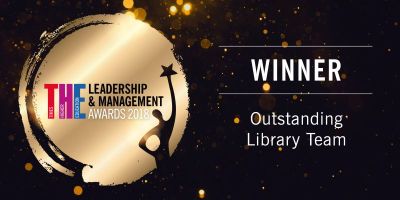 Times Higher Education Leadership & Management Award for Outstanding Library Team