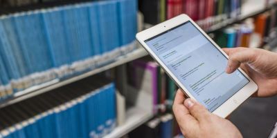 Searching the Library catalogue using an ipad