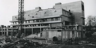 Edward Boyle Library under construction