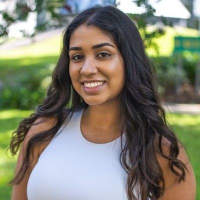 A headshot of Shivani Gug from the shoulders up.