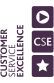 Customer Service Excellence award logo