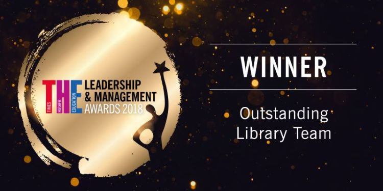 Outstanding Library Team award winner
