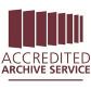 Accredited Archive Service award logo